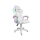 Fotel gamingowy COBRA WS8153 RGB BT GŁOŚNIKI - WHITE